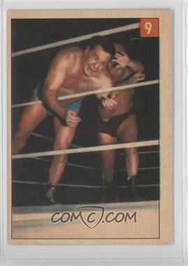 1954-55 Parkhurst Wrestling - [Base] #9 - Lou Plummer [Good to VG‑EX]