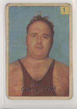 1955-56 Parkhurst Wrestling - [Base] #1 - Frank Valois [Poor to Fair]