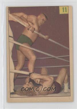 1955-56 Parkhurst Wrestling - [Base] #11 - Chief Big Heart