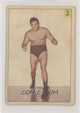 1955-56 Parkhurst Wrestling - [Base] #2 - Johnny Barend [Good to VG‑EX]
