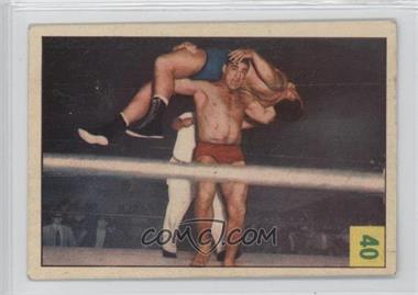 1955-56 Parkhurst Wrestling - [Base] #40 - Antonino Rocca [Good to VG‑EX]