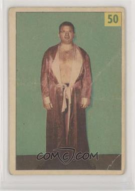 1955-56 Parkhurst Wrestling - [Base] #50 - Harry Lewis [COMC RCR Poor]