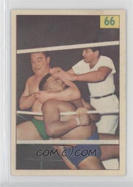 1955-56 Parkhurst Wrestling - [Base] #66 - Tim Goehagen