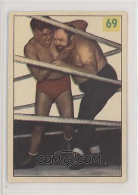 1955-56 Parkhurst Wrestling - [Base] #69 - Ben Morgan [Good to VG‑EX]