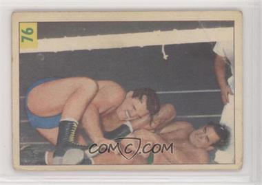 1955-56 Parkhurst Wrestling - [Base] #76 - Lou Thesz [Poor to Fair]