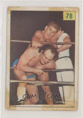 1955-56 Parkhurst Wrestling - [Base] #78 - Fred Atkins [COMC RCR Poor]