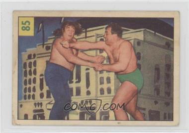 1955-56 Parkhurst Wrestling - [Base] #85 - Primo Carnerra [Good to VG‑EX]