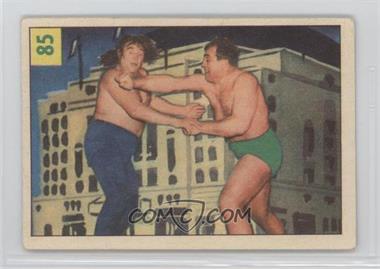 1955-56 Parkhurst Wrestling - [Base] #85 - Primo Carnerra [Good to VG‑EX]