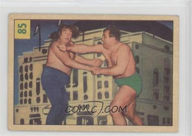 1955-56 Parkhurst Wrestling - [Base] #85 - Primo Carnerra [Good to VG‑EX]
