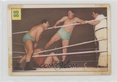 1955-56 Parkhurst Wrestling - [Base] #88 - Lou Plummer [COMC RCR Poor]