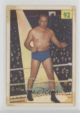 1955-56 Parkhurst Wrestling - [Base] #92 - Bill McDaniels [COMC RCR Poor]