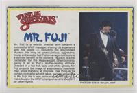 Mr. Fuji [Poor to Fair]