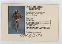 Iceman King Parsons