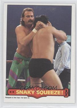 1985 O-Pee-Chee Pro Wrestling Stars - [Base] #10 - Jake "The Snake" Roberts