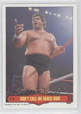 1985 O-Pee-Chee Pro Wrestling Stars - [Base] #17 - Don Muraco