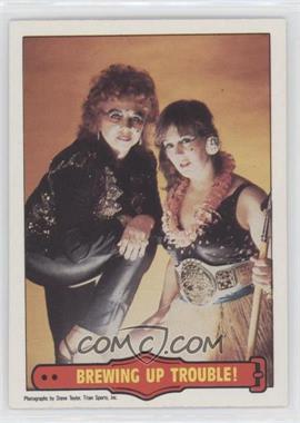 1985 O-Pee-Chee Pro Wrestling Stars - [Base] #19 - Lei Lani Kai, Fabulous Moolah