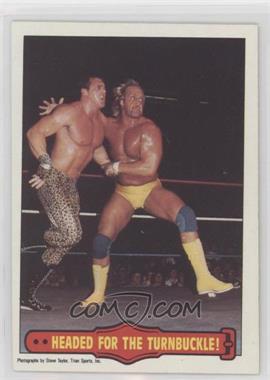 1985 O-Pee-Chee Pro Wrestling Stars - [Base] #23 - Brutus "The Barber" Beefcake, Hulk Hogan