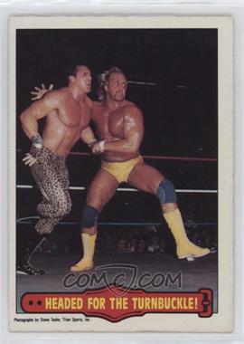 1985 O-Pee-Chee Pro Wrestling Stars - [Base] #23 - Brutus "The Barber" Beefcake, Hulk Hogan