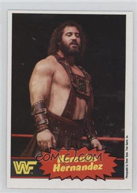 1985 O-Pee-Chee Pro Wrestling Stars - [Base] #24 - Hercules Hernandez