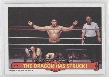 1985 O-Pee-Chee Pro Wrestling Stars - [Base] #26 - Ricky "The Dragon" Steamboat