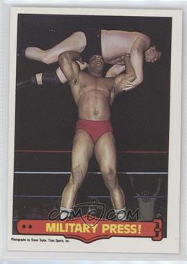 1985 O-Pee-Chee Pro Wrestling Stars - [Base] #36 - Tony Atlas