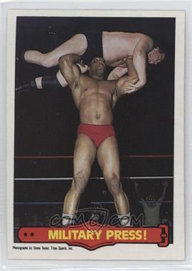 1985 O-Pee-Chee Pro Wrestling Stars - [Base] #36 - Tony Atlas