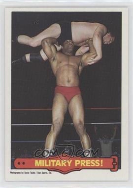 1985 O-Pee-Chee Pro Wrestling Stars - [Base] #36 - Tony Atlas