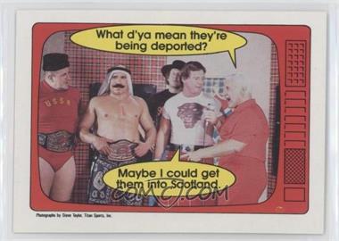 1985 O-Pee-Chee Pro Wrestling Stars - [Base] #54 - Freddie Blassie