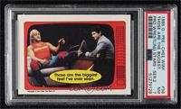 Vince McMahon, Hulk Hogan [PSA 7 NM]