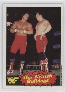 1985 O-Pee-Chee Pro Wrestling Stars - [Base] #6 - British Bulldog, Dynamite Kid