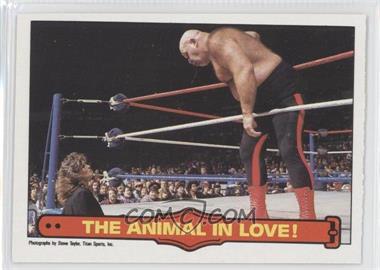 1985 O-Pee-Chee Pro Wrestling Stars - [Base] #60 - George "The Animal" Steele