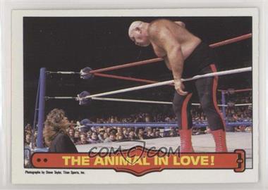 1985 O-Pee-Chee Pro Wrestling Stars - [Base] #60 - George "The Animal" Steele