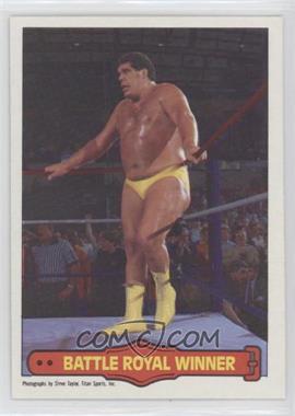1985 O-Pee-Chee Pro Wrestling Stars - [Base] #73 - Andre the Giant