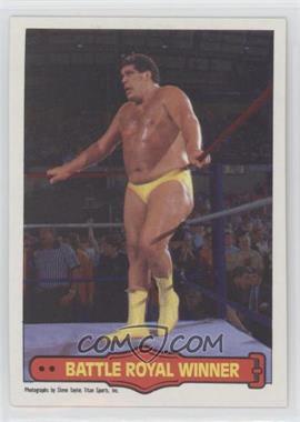 1985 O-Pee-Chee Pro Wrestling Stars - [Base] #73 - Andre the Giant