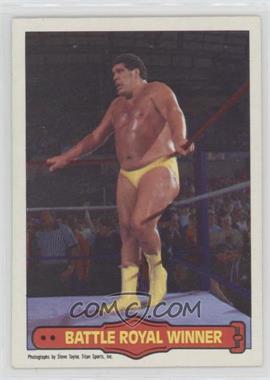 1985 O-Pee-Chee Pro Wrestling Stars - [Base] #73 - Andre the Giant