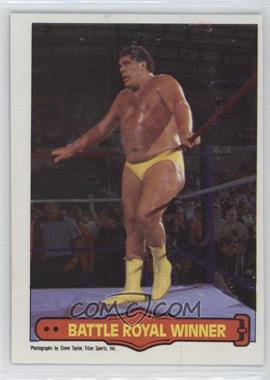 1985 O-Pee-Chee Pro Wrestling Stars - [Base] #73 - Andre the Giant