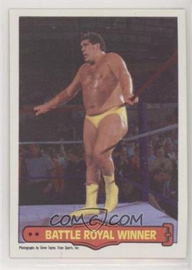 1985 O-Pee-Chee Pro Wrestling Stars - [Base] #73 - Andre the Giant