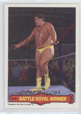 1985 O-Pee-Chee Pro Wrestling Stars - [Base] #73 - Andre the Giant