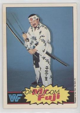1985 O-Pee-Chee WWF - [Base] #17 - Mr. Fuji [Good to VG‑EX]