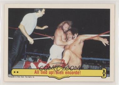 1985 O-Pee-Chee WWF - [Base] #27 - Big John Studd, Andre the Giant