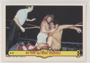 1985 O-Pee-Chee WWF - [Base] #27 - Big John Studd, Andre the Giant