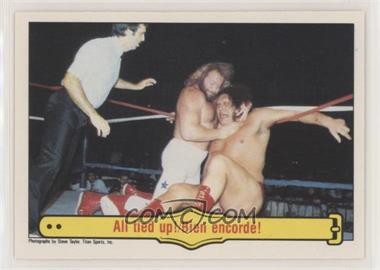 1985 O-Pee-Chee WWF - [Base] #27 - Big John Studd, Andre the Giant