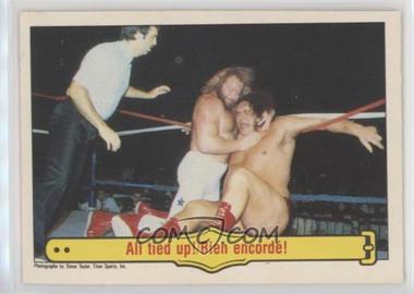 1985 O-Pee-Chee WWF - [Base] #27 - Big John Studd, Andre the Giant