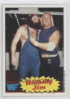 1985 Topps WWF - [Base] #15 - Hillbilly Jim, Hulk Hogan