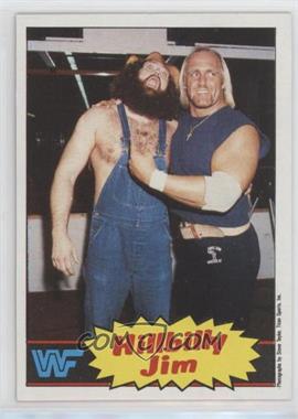 1985 Topps WWF - [Base] #15 - Hillbilly Jim, Hulk Hogan