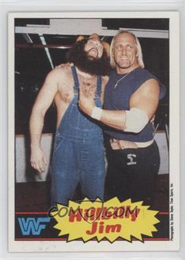 1985 Topps WWF - [Base] #15 - Hillbilly Jim, Hulk Hogan
