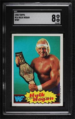 1985 Topps WWF - [Base] #16 - Hulk Hogan [SGC 8 NM/Mt]