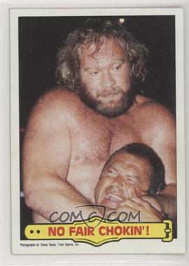 1985 Topps WWF - [Base] #36 - Big John Studd, Ivan Putski