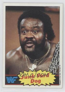 1985 Topps WWF - [Base] #4 - Junkyard Dog