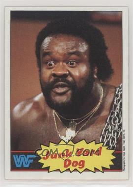 1985 Topps WWF - [Base] #4 - Junkyard Dog